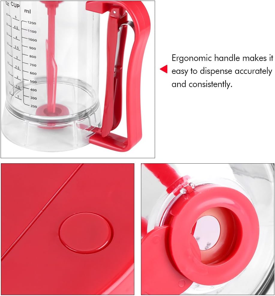 Electric Stirring Batter Dispenser Cordless Powered Mixer Separator Pancake Cupcake Waffle Maker Kitchen Tools