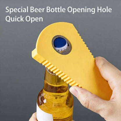 2Pcs Adjustable Jar Opener, Stainless Steel Labor-Saving Can Opener for Weak Hands Seniors, Universal Bottle Lid Gripper Tool for All Size Jars & Bottles