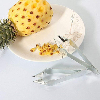 WINBOB 2PCS Practical Stainless Steel Cutter Pineapple Eye Peeler Kitchen Tools