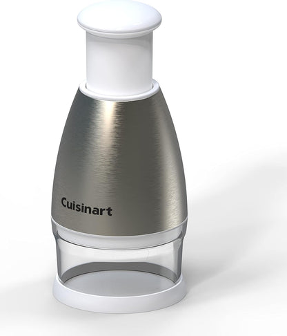 Cuisinart Chopper, Stainless Steel/Black, CTG-00-SCHP, 8.2" x 3.9" x 3.9"