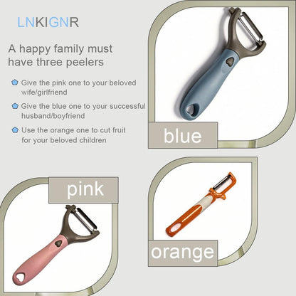 3Pack Carrots Potato Vegetable Peelers for Kitchen fruit Y Peeler for Apples