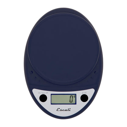 Escali Primo Digital Food Scale Multi-Functional Kitchen Scale and Baking Scale for Precise Weight Measuring and Portion Control, 8.5 x 6 x 1.5 inches, Black
