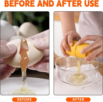 3Pcs Egg Shell Opener, 2026 New Egg Cracker Tool for Raw Eggs, Hard Boiled Egg Peeler Egg Cube Egg Separator Handheld, Stainless Steel Eggshell Breaker Egg Shell Cutter Kitchen Gadgets