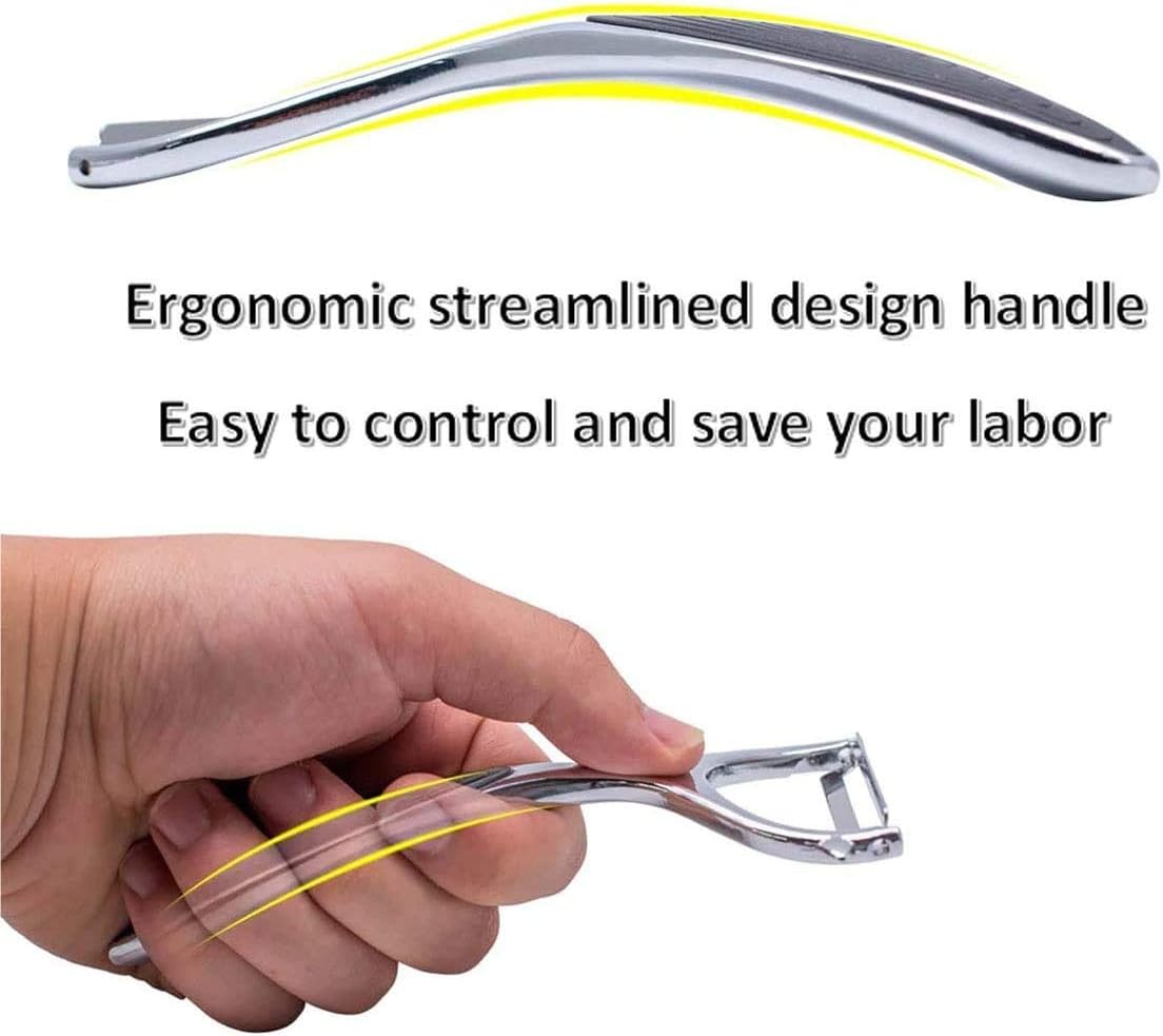Vegetable peelers for Kitchen, Y shaped peeler for Vegetables, Fruits, Potatoes with Ergonomic Grip, 1 Pack