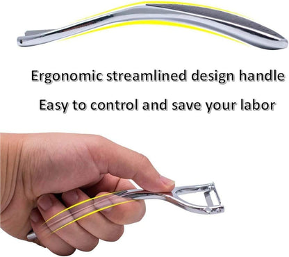 Vegetable peelers for Kitchen, Y shaped peeler for Vegetables, Fruits, Potatoes with Ergonomic Grip, 1 Pack