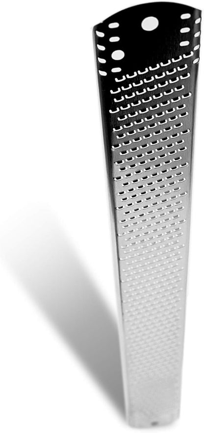 Microplane All-Stainless Steel Lemon Zester Tool, Blade made in the USA