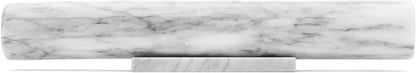 Fox Run French Marble Rolling Pin with Base, White, 3 x 12 x 3 inches