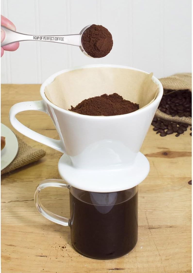 Fino Coffee Measure, 18/8 Stainless Steel, Made in Japan, 1-Tablespoon Capacity