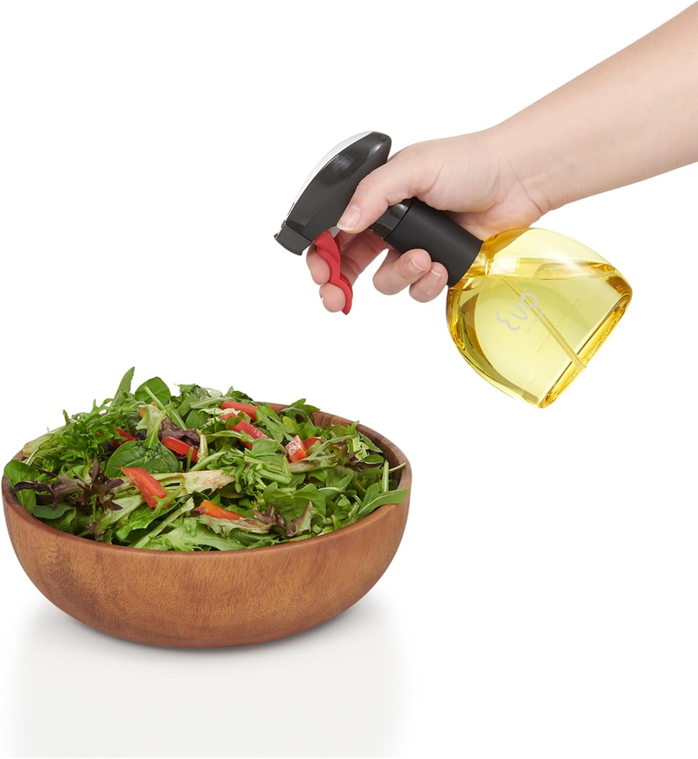 Evo Oil Sprayer Minis, Non-Aerosol for Olive, Cooking Oils, and Vinegars, 8-Ounce Capacity, 1 Each Yellow and Green