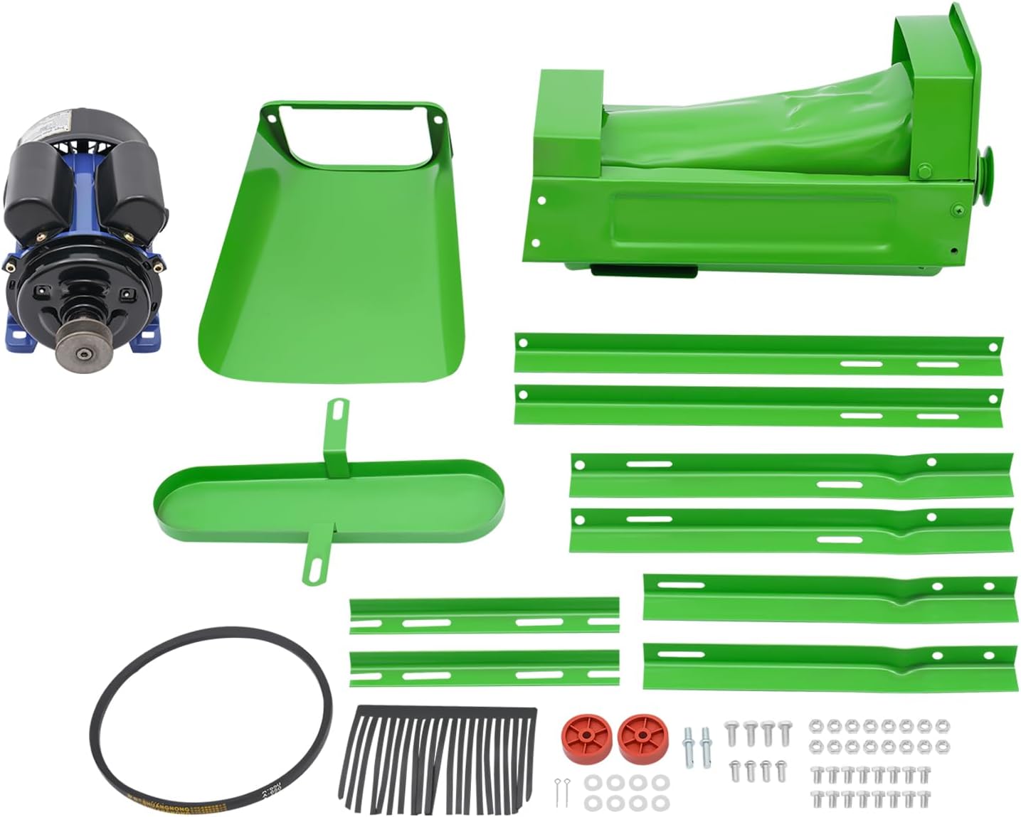 Electric Corn Sheller 4800W 110V Heavy Duty Corn Thresher Sheller, Quick Corn Cob Stripper Tool, Industrial Corn Shucker, Threshing Stripping Machine for Home, Ranche, and Farm(Green)