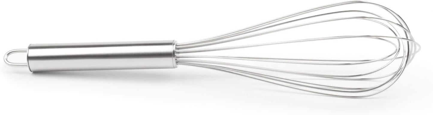 Fox Run Mini Whisks, Chrome Plated, Set of 4, Metallic, 8 x 2 x 1.75 inches