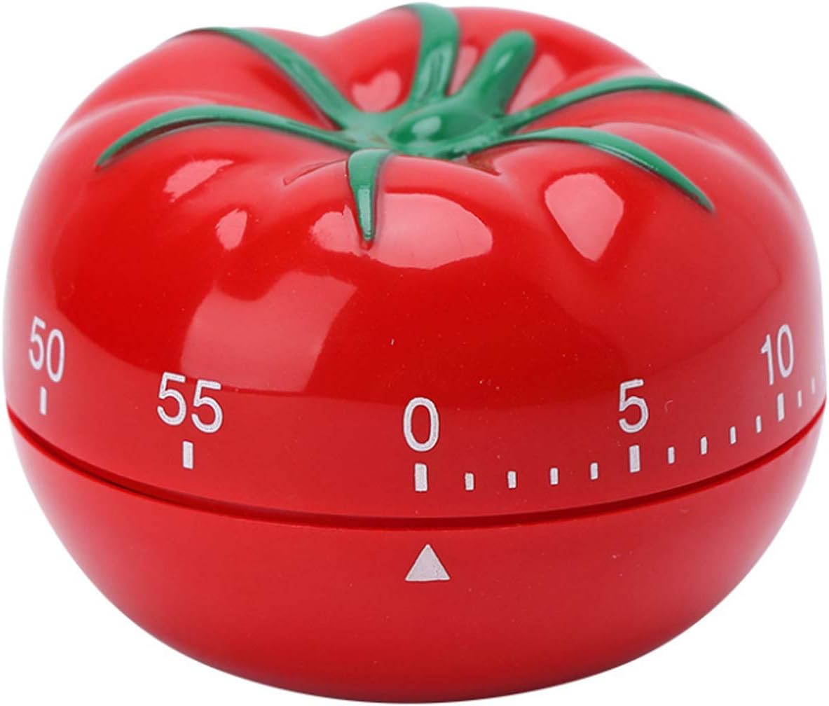 Cute Strawberry Shape 360 Degree Rotating Kitchen Cooking Timer Kitchen Craft Mechanical Wind Up 60 Minutes Timer
