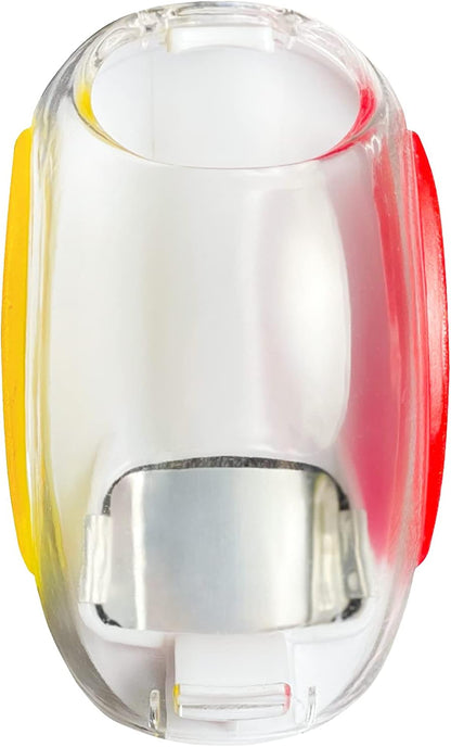 Magic Corn Peeler, Cob Cutter, Vegetable Slicer Peelers, Stripper, Remover, Stripper for on the Cob, Remover Tool, Cutter yellow red white, 4 x 2.8 x 2.4