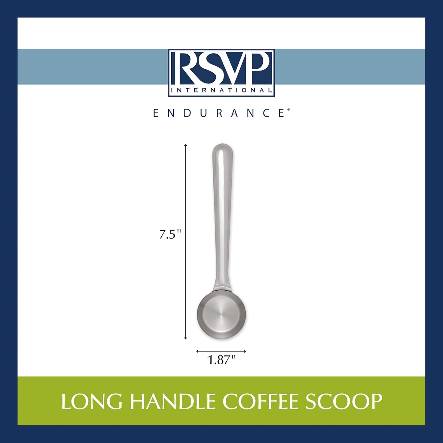 RSVP International Coffee Scoop Collection, 2-Tablespoon, Red Acrylic