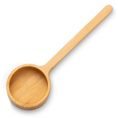 Bamboo Coffee Scoop Long Handle 10g Measuring Scoop for Deep Jars and Containers