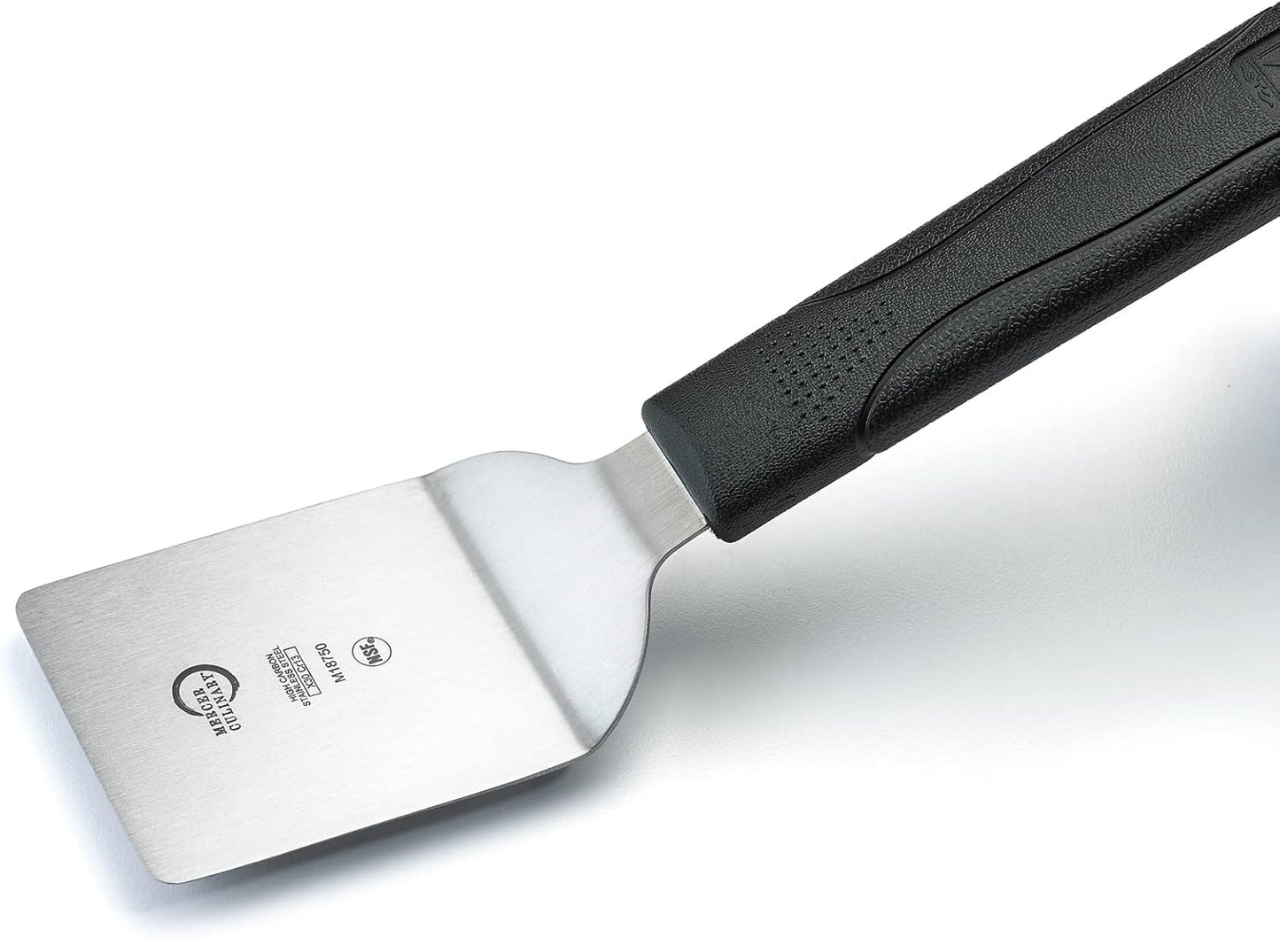 Mercer Culinary Millennia Bench Scraper, 5 7/8 Inch X 3 1/2 Inch Blade, Black Handle