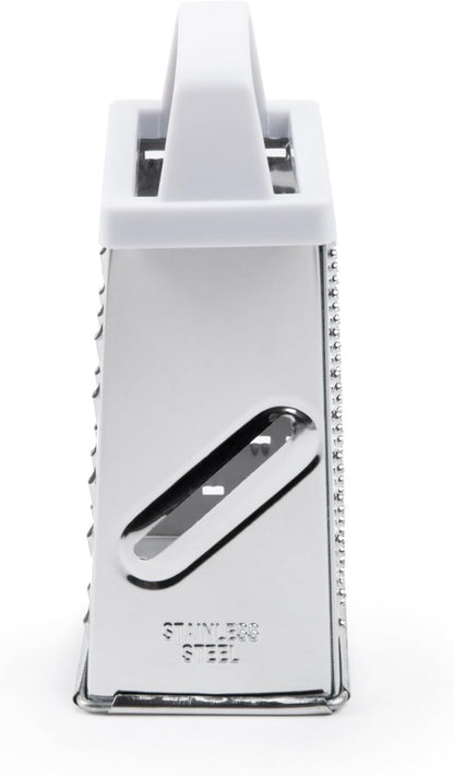 Fox Run 4-Sided Grater, Stainless Steel, 8-Inch