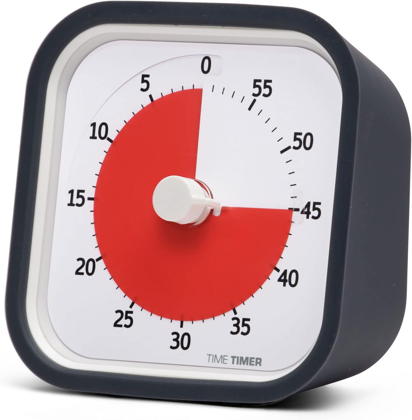 TIME TIMER 60 Minute MOD Education Edition ⁠— Visual Timer with Desktop Software for Kids Classroom Learning, Teachers Desk Clock, Study Tool and Office Meetings with Silent Operation (Charcoal)