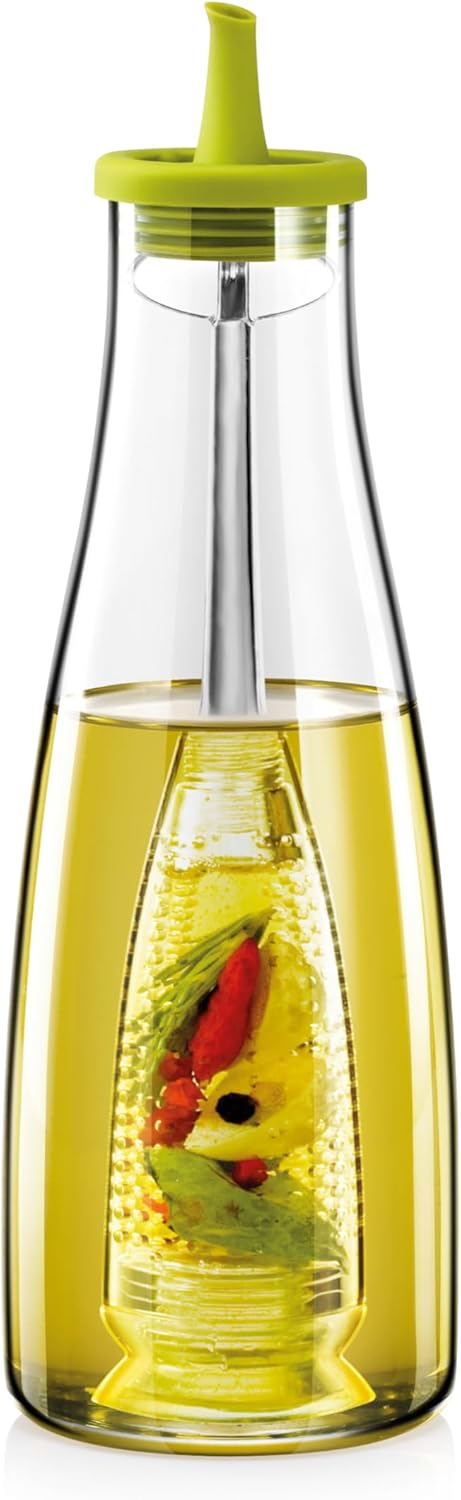 Tescoma Oil Dispenser Bottle, with no-drip Spout, made of glass 500ml (17oz)