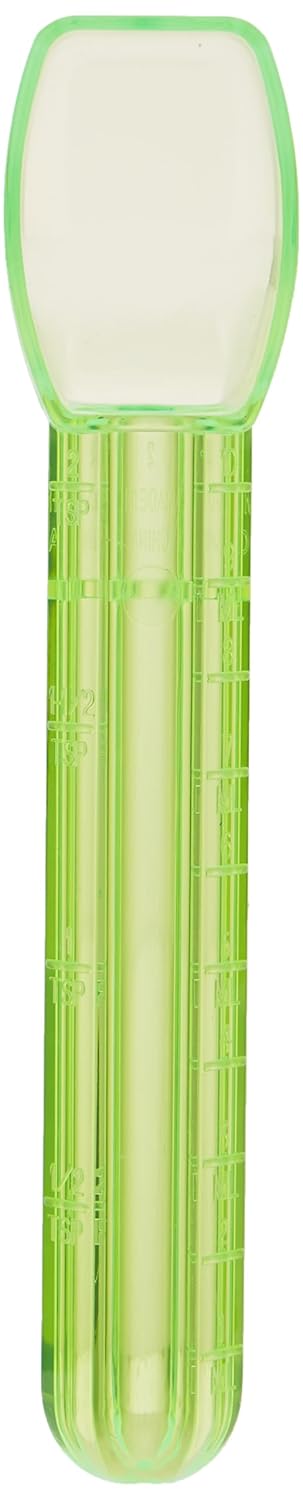 Acu-Life Teaspoon Dosage Spoon, Delivers Accurate Dosage, Easy to Read, Medical-Grade Measuring Spoon, 2 TSP/10 ml, BPA Free