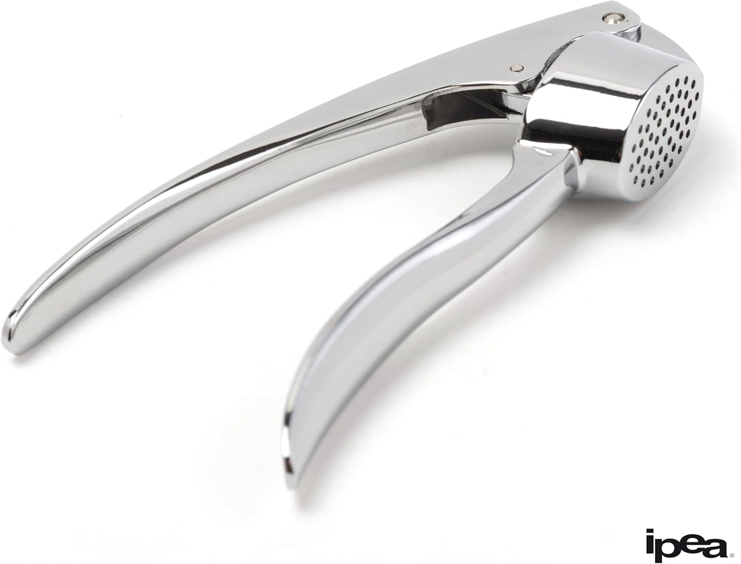 IPEA Stainless Steel Garlic Press for Garlic, Ginger, Chilli – Super Solid – Elegant Design – Professional Kitchen Garlic Press for Squeezing Nuts and Foods – Crusher – Easy to Clean