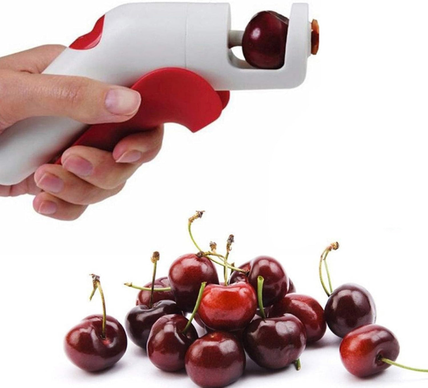 Cherry Pitter Tool, Portable Olive and Cherries Pitters Corer Tool, Handheld Cherry Pitter Tool, Pit Remover Fruit Pit Cherries Core Pitter for Making Fresh Cherry Dishes, Cherry Pie