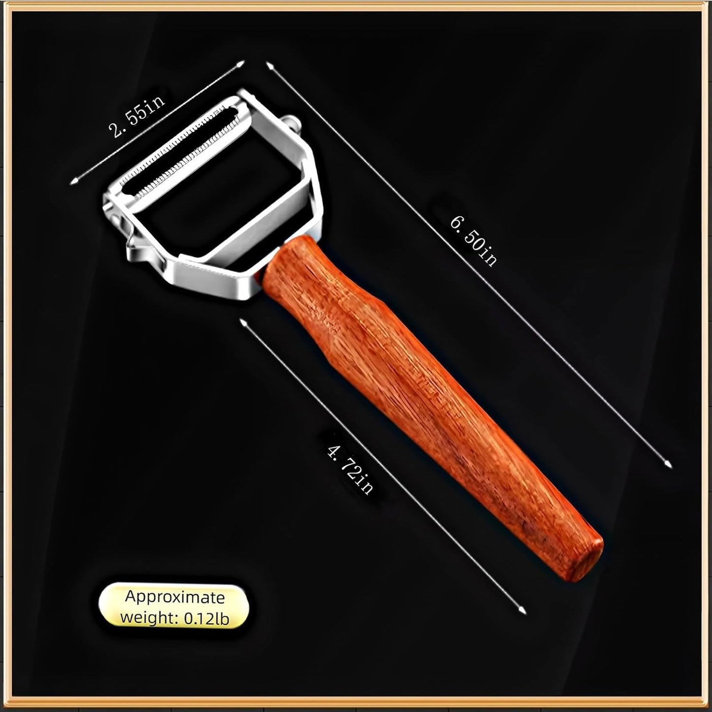 Vegetable Peeler Sharp Stainless Steel Blades for Veggie Potato Sugarcane Pumpkin Papaya Peeling Tool