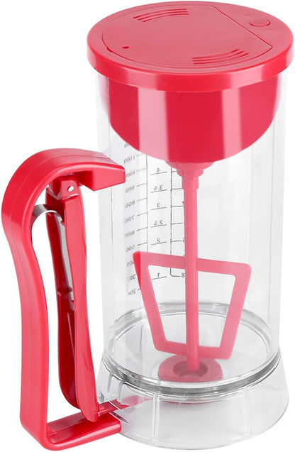Electric Batter Beater Cordless Electric Battery Powered Mixer Dispenser Pancake Cupcake Waffle Batter Maker Machine Foodmixer Herramientas de cocina