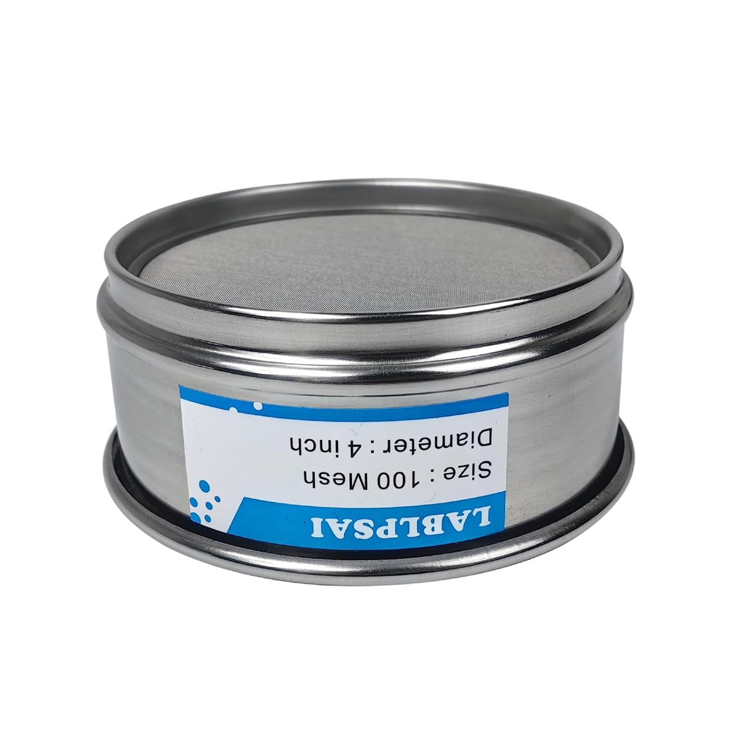 325 Mesh Lab Sieves 4" Diameter 304 Stainless Steel Wire Cloth Test Sieve for Industrial Laboratory Home