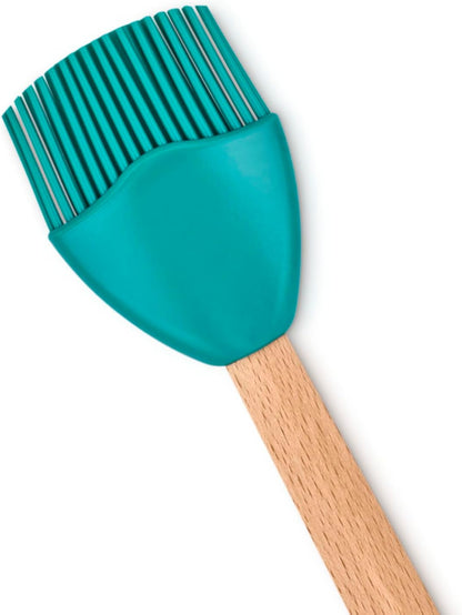 Le Creuset Signature Silicone Basting Brush, White