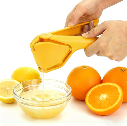 Stainless Steel Manual Juicer Citrus, Lemon Squeezer, Fruit Juicer Lime Press Metal, Professional Hand Juicer Kitchen Tool Bar Juicer for Bartender Accessories