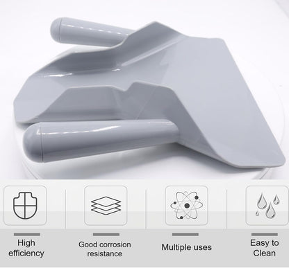 French Fry Scoop & Scooper - Polycarbonate Multipurpose Utility Scooper for Ice Candy Snacks & More