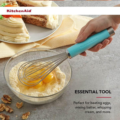 KitchenAid Gourmet Utility Whisk, 10.5-Inch, Matte Black