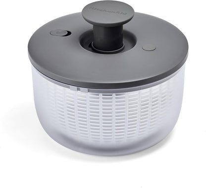 KitchenAid Universal Salad Spinner, 7.43 Quart, Charcoal Gray