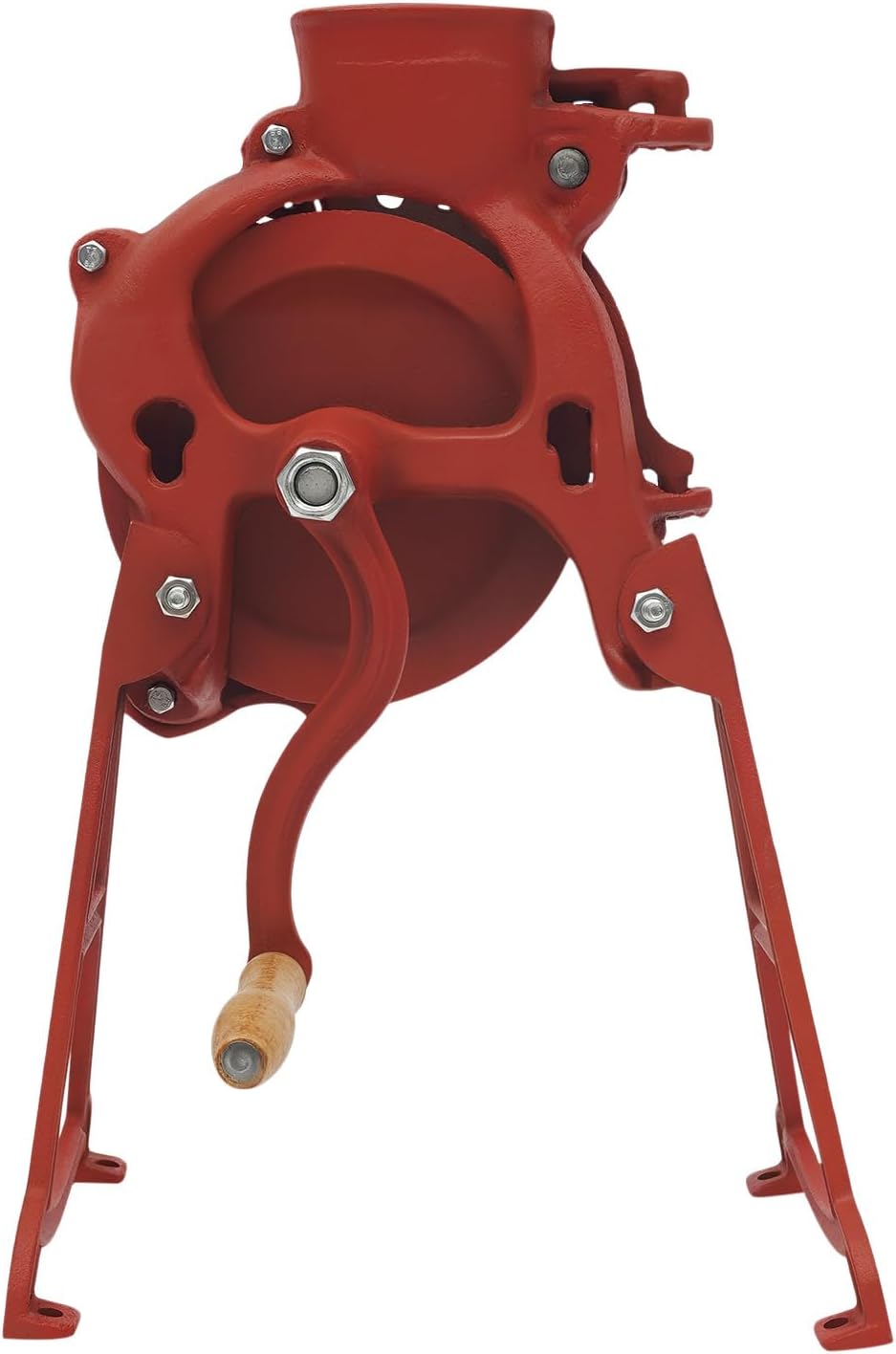 Corn Sheller Hand Crank, Cast Iron Corn Cob Thresher with Stand, Manual Quick Corn Cob Stripper Tool for Home Use, Heavy Duty Corn Cob Stripper for Small Farm and Household Usage