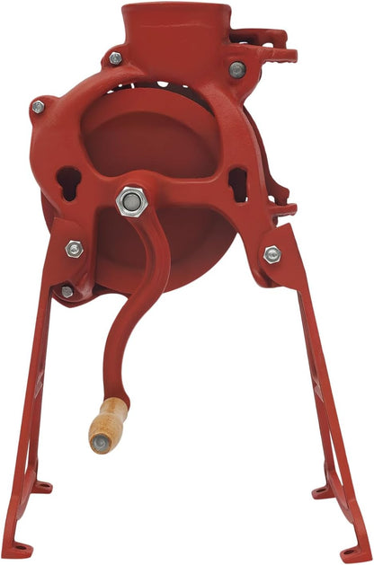 Corn Sheller Hand Crank, Cast Iron Corn Cob Thresher with Stand, Manual Quick Corn Cob Stripper Tool for Home Use, Heavy Duty Corn Cob Stripper for Small Farm and Household Usage