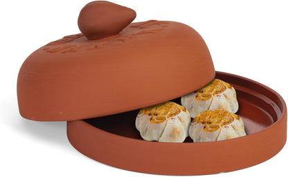 Fox Run Garlic Baker, 7-Inch, Terra Cotta