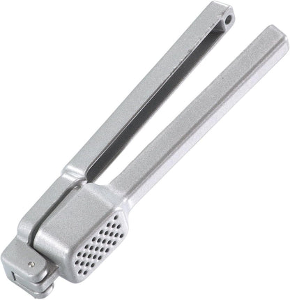Westmark Germany Multipurpose Garlic Press with Olive Pitter, Nutcracker and Fish Scaler (Grey)