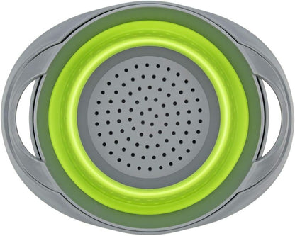 Collapsible Strainer and Bowl Set – Space-Saving Kitchen Colander Pack for Food Prep and Cooking