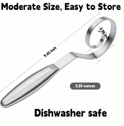 Maxjoy Danish Dough Whisk Wooden Dutch Bread Mixer with Stainless Steel Hook for Sourdough Baking Hand Tool