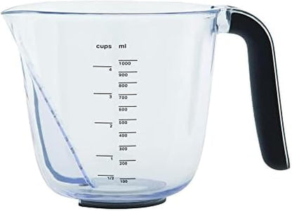 KitchenAid KQ298OSOBA Gourmet Set of 3 Measuring Jugs, Onyx