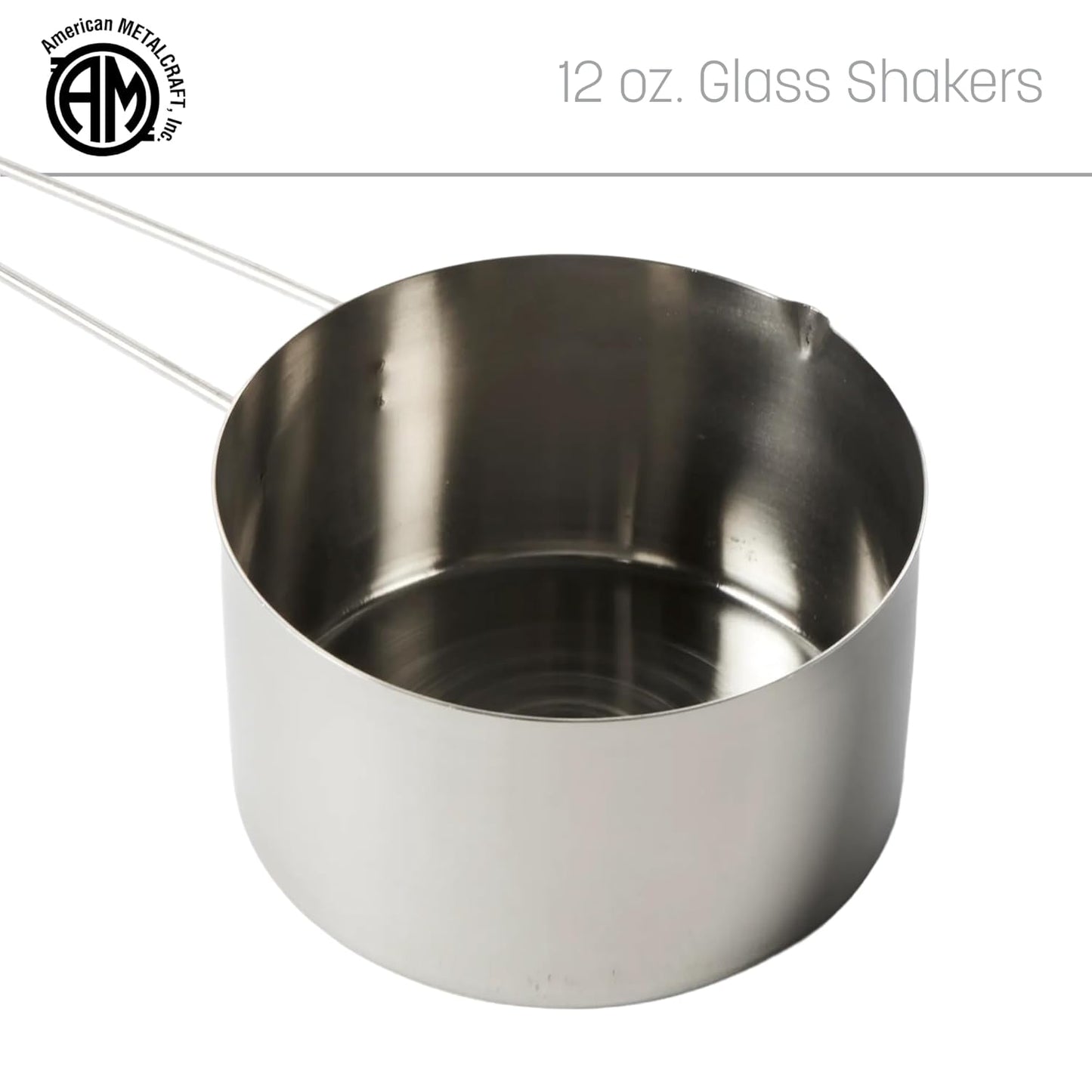 American METALCRAFT, Inc. 1/3 Stainless Steel Measuring Cup, Silver