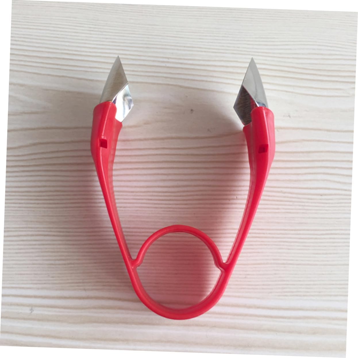 VICASKY Stainless Steel Strawberry Huller Bright Fruit Stem Remover Tool for Strawberry Tomato and Cherry Precision Kitchen Gadget for Removal