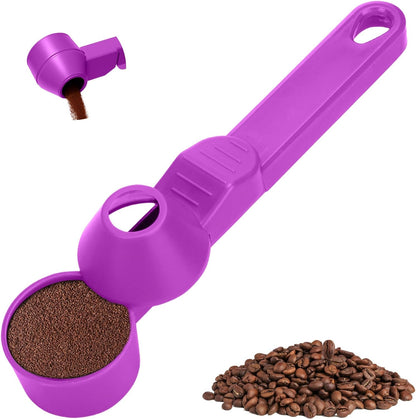 Palksky Coffee Scoop & Funnel for Reusable K Cup Refillable Coffee Pods, 2 Tablespoon Slide Coffee Measuring Funnel Scooper,1PCS