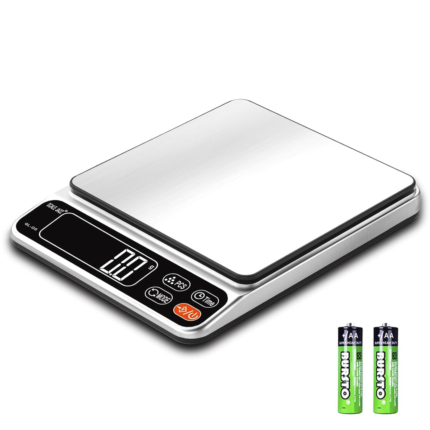Mini Scale,6.6lb Scale for Grams,Digital Scale Food，Cooking Scale and Food Scales for Kitchen，Food Scale Grams and Ounces,Grams Scale,7Units,Auto Off,Tare,PCS,LCD Display