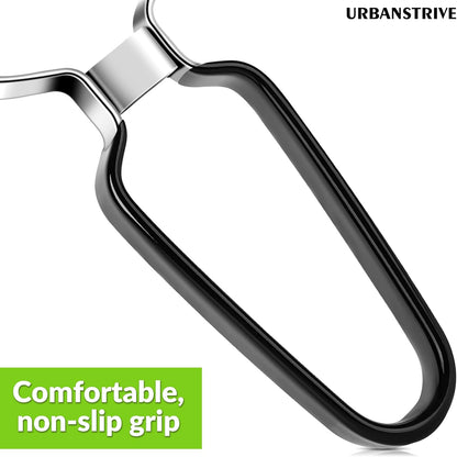 Urbanstrive Stainless Steel Y Shaped Vegetable Peelers For Kitchen, Heavy Duty Potato Peeler Hand, Fruit Peeler Veggie Peeler, Kitchen Food Peelers, Comfortable Handle, Dishwasher Safe, Black