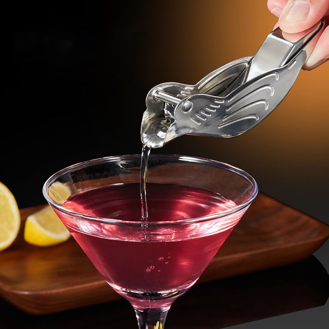 3pcs Lemon Juicer, Manual Lemon Squeezer Portable Lime Juicer, Bird Shape Hand Press Juicer for Orange Lime Pomegranate (3pcs)