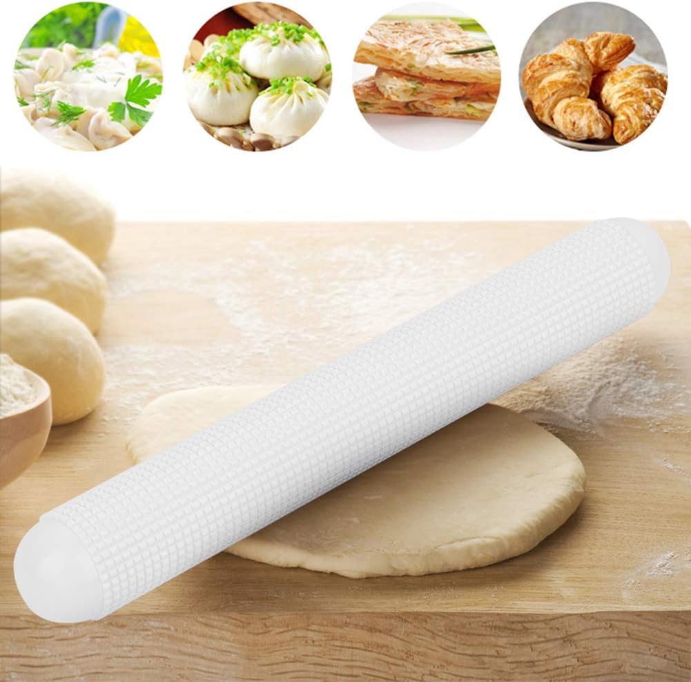 Plastic Non-stick Rolling Pin Fondant Cake Dough Roller No Handle Rolling Kit for Baking Kitchen Tool Rolling Pins