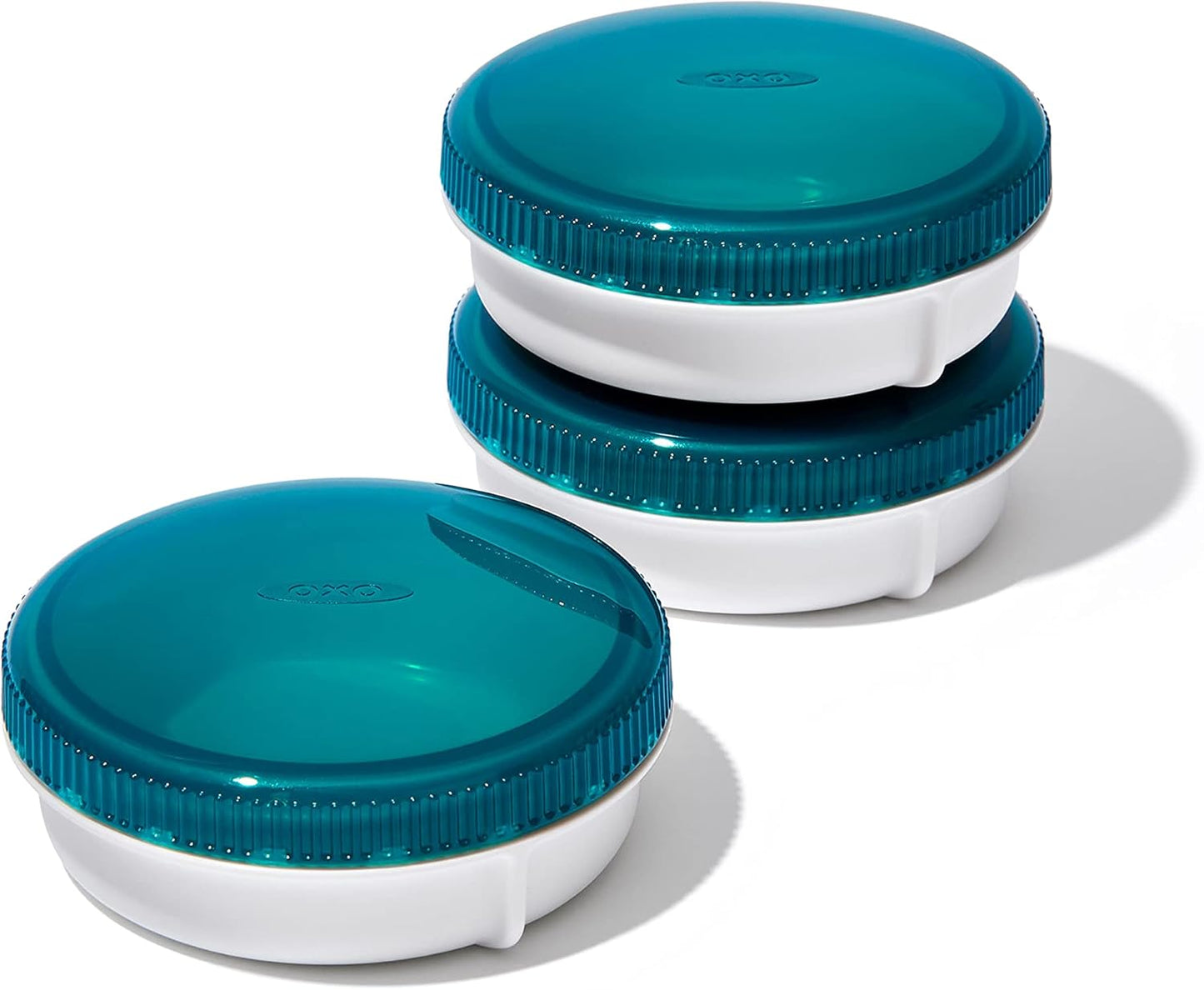 OXO Good Grips Prep and Go Silicone Squeeze Bottle 2 Pack - Ocean Blue
