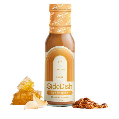 SideDish Chipotle Ranch Dressing - Seed Oil, Dairy & Gluten Free Salad Dressing w/Avocado Oil - Refined Sugar Free, Low Sodium Healthy Ranch Sauce - Paleo Dressing for Sauces, Dips & More - 8 fl oz